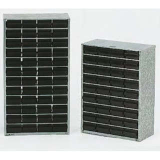 Raaco ESD Cabinet 60 Drawer Storage Cabinet 150mm Width 552mm Height 306mm Depth Compliant EN 61340-5-1 102513