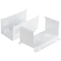 RS PRO White Cold Rolled Steel Instrument Case 80mm x 180mm x 89mm 232-030