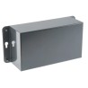 RS PRO Grey Cold Rolled Steel Instrument Case 72 mm x 110 mm x 200 mm 232-080