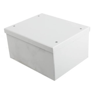 RS PRO Grey Cold Rolled Steel Instrument Case 80 mm x 150 mm x 120 mm 232-210