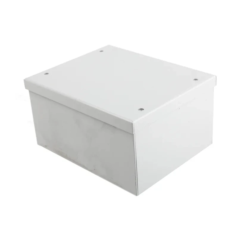 RS PRO Grey Cold Rolled Steel Instrument Case 80 mm x 150 mm x 120 mm 232-210