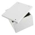 RS PRO Grey Cold Rolled Steel Instrument Case 80 mm x 150 mm x 120 mm 232-210