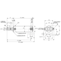 SMC Trunnion Pin Compatible Bore Size 25 mm CG-T025