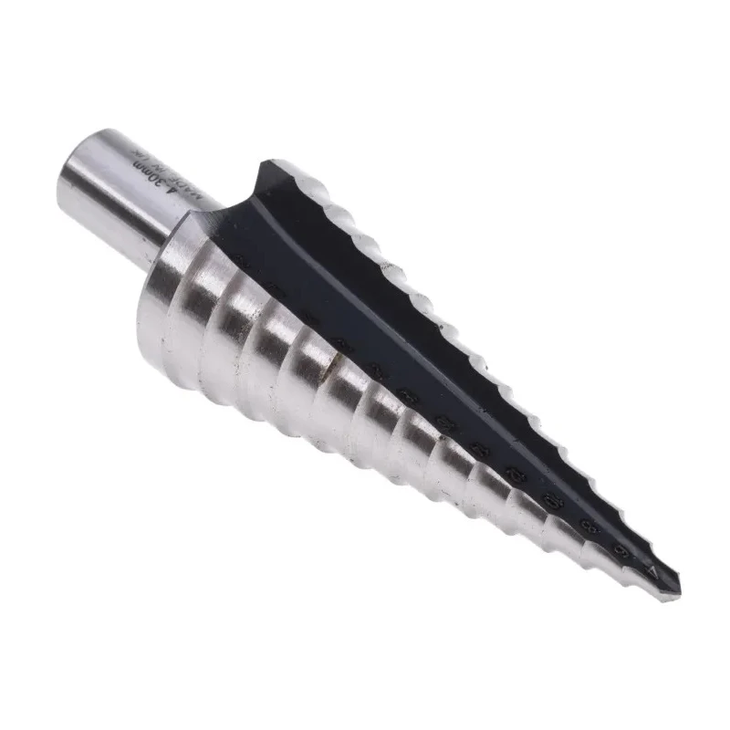 RS PRO High-Speed Steel Multi-Diameter Cone Shank Step Drill Bit 4 to 30 mm² 14 Steps 232-563