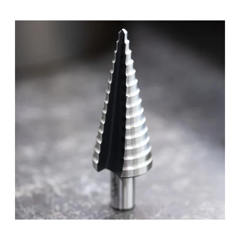 RS PRO High-Speed Steel Multi-Diameter Cone Shank Step Drill Bit 4 to 30 mm² 14 Steps 232-563