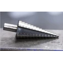 RS PRO High-Speed Steel Multi-Diameter Cone Shank Step Drill Bit 4 to 30 mm² 14 Steps 232-563