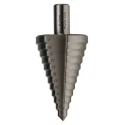 RS PRO HSS Step Drill Bit 8 to 41 mm Diameter Cone Shank Bright Finish 12 Steps 3 mm Max Thickness 232-529
