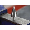 RS PRO HSS Step Drill Bit 8 to 41 mm Diameter Cone Shank Bright Finish 12 Steps 3 mm Max Thickness 232-529