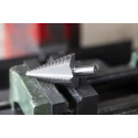 RS PRO HSS Step Drill Bit 8 to 41 mm Diameter Cone Shank Bright Finish 12 Steps 3 mm Max Thickness 232-529