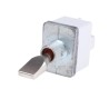 APEM Toggle Switch Panel Mount On-Off DPST Screw Terminal 28 V dc 250 V ac 3541-003N00