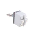 APEM Toggle Switch Panel Mount On-Off DPST Screw Terminal 28 V dc 250 V ac 3541-003N00