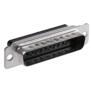 Amphenol Communications Solutions D-Sub Connector 25 Way Straight 2.76 mm Pitch Cable Male 865625PLTXLF