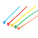 RS PRO Nylon 66 Non-Releasable Mixed Colour Cable Tie Kit 250 Pcs 165 mm x 2.5 mm 233-534