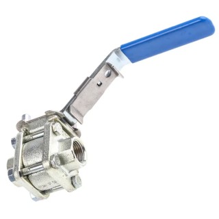 Spirax Sarco Stainless Steel Threaded 2-Way Reduced Bore BSPP Ball Valve 1824505