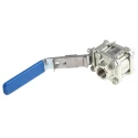 Spirax Sarco Stainless Steel Threaded 2-Way Reduced Bore BSPP Ball Valve 1824505