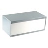 RS PRO Grey Cold Rolled Steel Instrument Case 159 mm x 406 mm x 197 mm 232-282