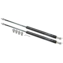RS PRO Camloc Gas Springs Steel Gas Strut with Ball & Socket Joint 545mm Extended Length 250mm Stroke Length SWV1080800026