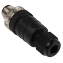 Lumberg Automation Industrial Circular Connector 5 Contacts M12 Socket Male IP65 IP67 1.5kV 4A Screw 11590 RSC 5/7
