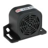 RS PRO Electronic Sounder Universal Mount Black Glass Filled Nylon Housing DC 12-80V 107 dB IP67 IP67