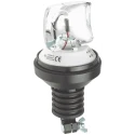 RS PRO V10994 Series Green, Amber, Clear, Red, Blue Beacon 24V DC Single Point Magnetic Flexi DIN Incandescent Bulb 235-461