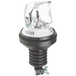 RS PRO V10994 Series Green, Amber, Clear, Red, Blue Beacon 24V DC Single Point Magnetic Flexi DIN Incandescent Bulb 235-461