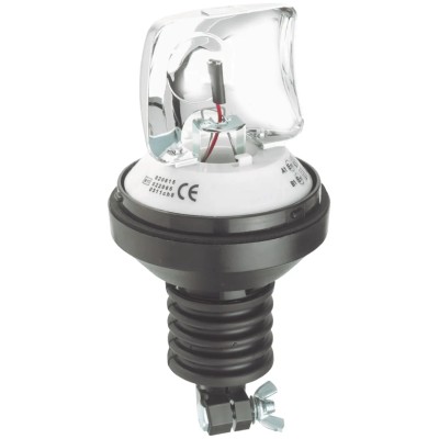 RS PRO V10994 Series Green, Amber, Clear, Red, Blue Beacon 24V DC Single Point Magnetic Flexi DIN Incandescent Bulb 235-461