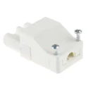 Wieland ST18 Series Female Screw Lighting Connector, 3-Pole, 16A, 250V, IP20 ST18