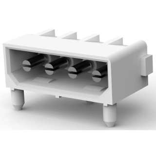 TE Connectivity Disk Drive Connector Surface Mount 250V AC 12A Phosphor Bronze Contacts Nylon Housing 770149-1