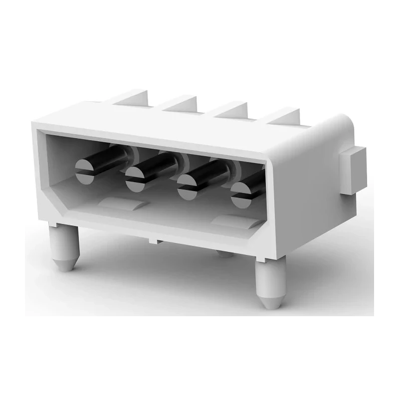 TE Connectivity Disk Drive Connector Surface Mount 250V AC 12A Phosphor Bronze Contacts Nylon Housing 770149-1
