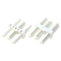 Wieland ST18 Series Panel Distribution Block Male/Female Clamp 3-Pole 16A 3-Way IP20 93.030.5958.0
