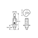 RS PRO Xenon Lamp for Use with Flashing Beacon, Clear Lens, IP56 Protection 235-720