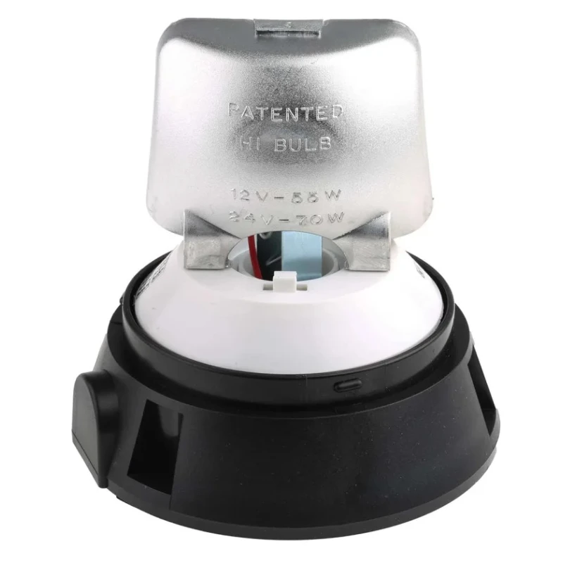 RS PRO Blue, Clear, Red, Green, Amber Beacon Magnetic Mount 230V DC Incandescent Bulb IP56 236-284