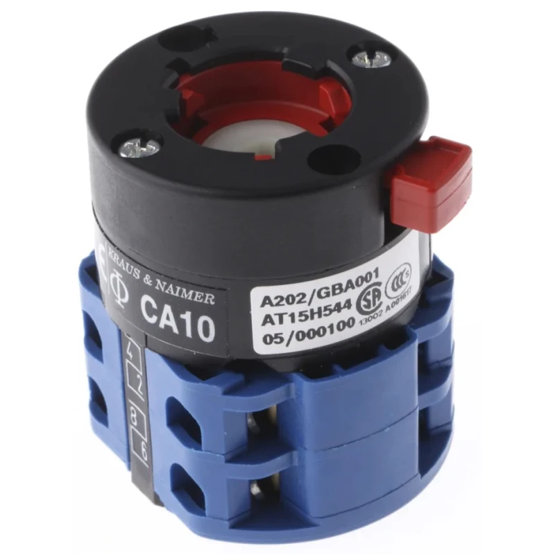 Kraus & Naimer 2 Position 60° Rotary Knob Actuator 20A CA10.A202/GBA001.*FT
