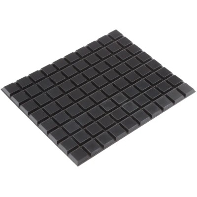 3M Tapered Square Polyurethane Self-Adhesive Feet 12.7 mm Diameter 12.7 mm Width x 12.7 mm Length SJ5008