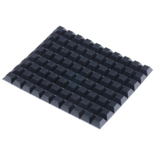 3M Tapered Square Polyurethane Self-Adhesive Feet, 12.7 mm Diameter 47.7 mm Width x 12.7 mm Length SJ5018N