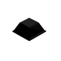 3M Tapered Square Polyurethane Self-Adhesive Feet, 12.7 mm Diameter 47.7 mm Width x 12.7 mm Length SJ5018N