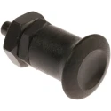 RS PRO M12 Index Plunger with Plastic Technopolymer Black Knob, Hardened Steel Plunger, 45 mm Length 237-491