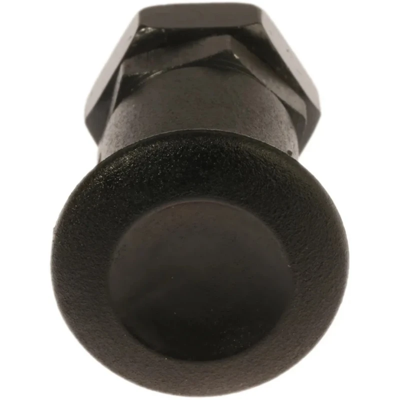RS PRO M12 Index Plunger with Plastic Technopolymer Black Knob, Hardened Steel Plunger, 45 mm Length 237-491