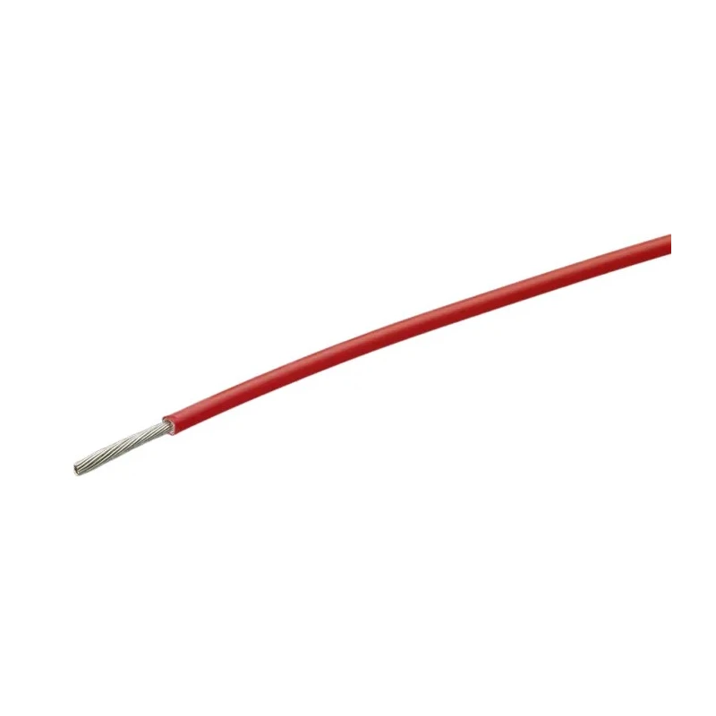 TE Connectivity FlexLite Series Red High Temperature Wire 19/0.32 mm Ethylene Tetrafluoroethylene 100 m FLHTC0311-1.50-2