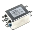 RS PRO Chassis Mount RFI Filter 10 A 420V AC 400Hz, Tab Termination, 3 Phase 240-270