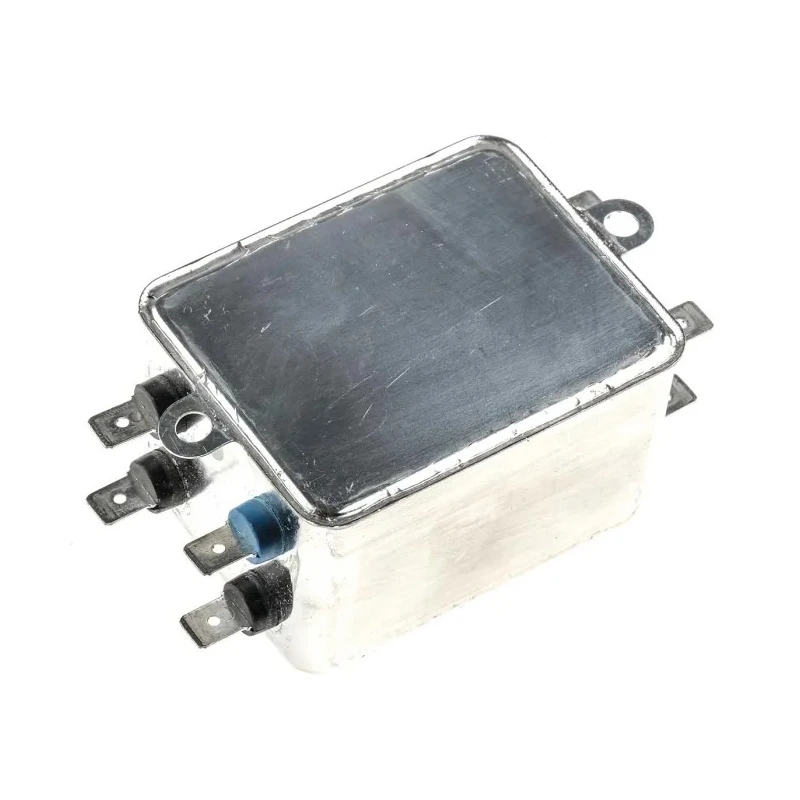 RS PRO Chassis Mount RFI Filter 10 A 420V AC 400Hz, Tab Termination, 3 Phase 240-270