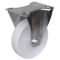 Guitel Hervieu Fixed Castor, 175 kg Load Capacity, 150 mm Polypropylene Wheel with Pressed Steel Frame 5180607