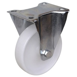 Guitel Hervieu Fixed Castor, 175 kg Load Capacity, 150 mm Polypropylene Wheel with Pressed Steel Frame 5180607