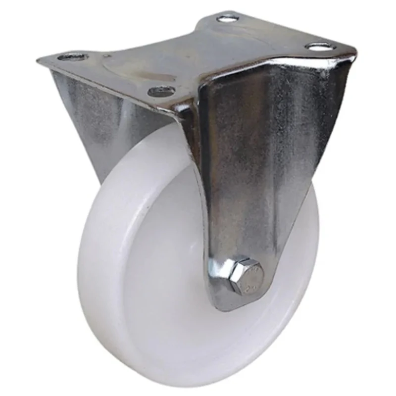 Guitel Hervieu Fixed Castor, 175 kg Load Capacity, 150 mm Polypropylene Wheel with Pressed Steel Frame 5180607