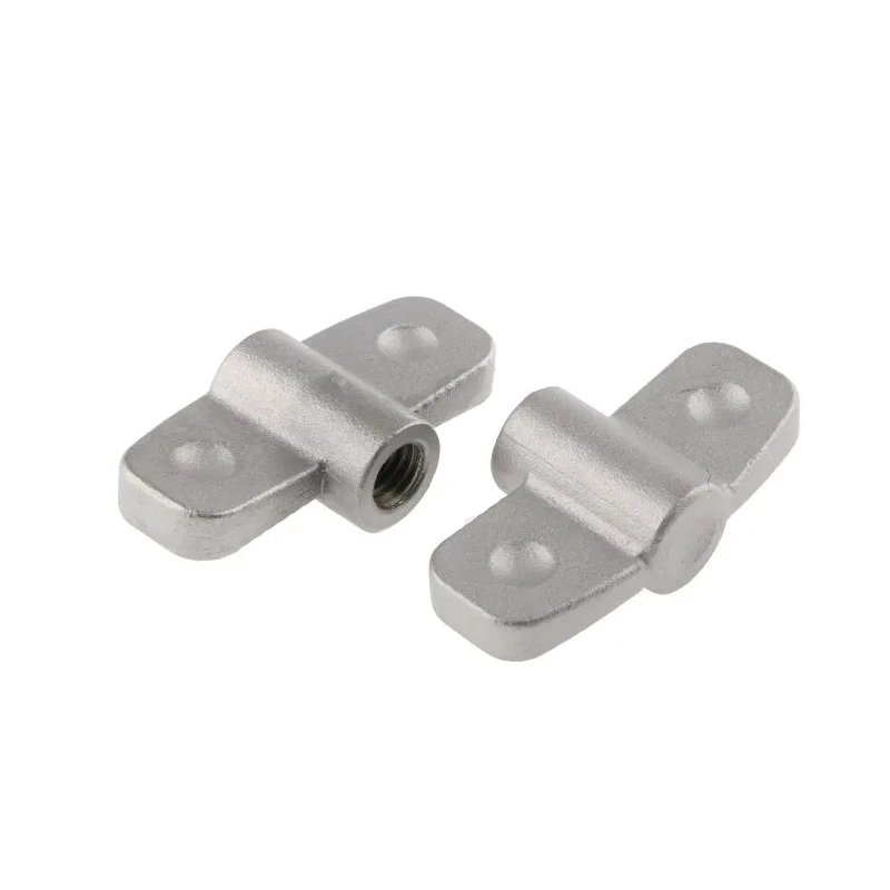 RS PRO Silver Stainless Steel Wing Clamping Knob Threaded Hole M10 15mm Thread Length 57 mm Diameter 237-716