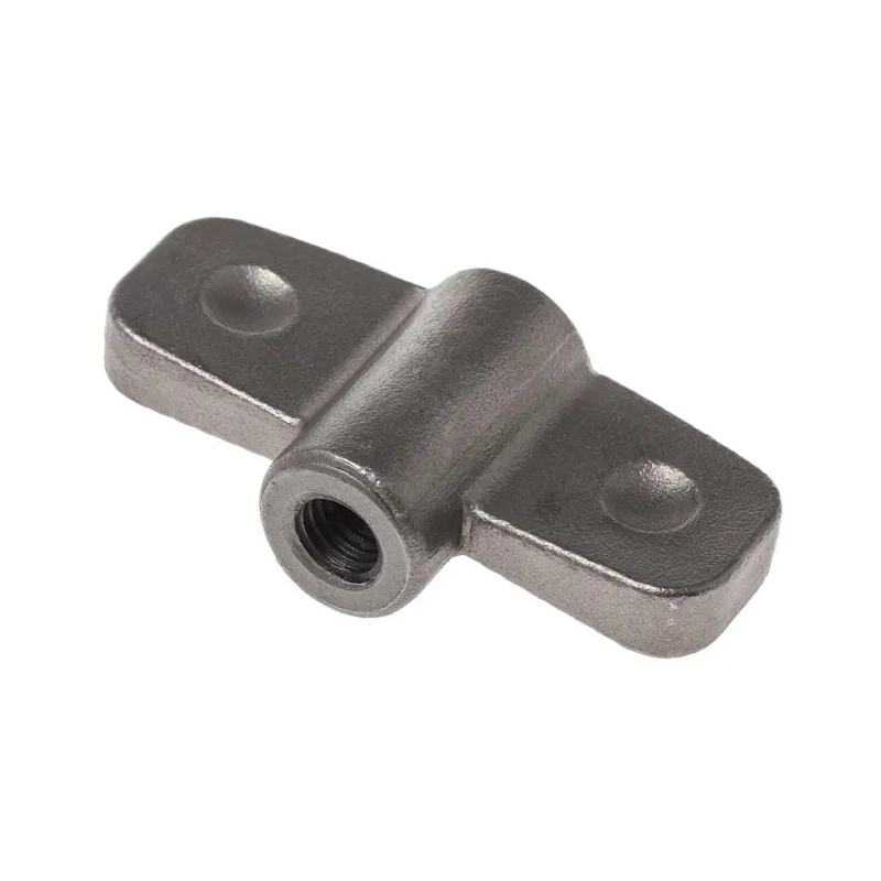 RS PRO Silver Stainless Steel Wing Clamping Knob, Threaded Hole, 57 mm Diameter, 15 mm Thread Length 237-722