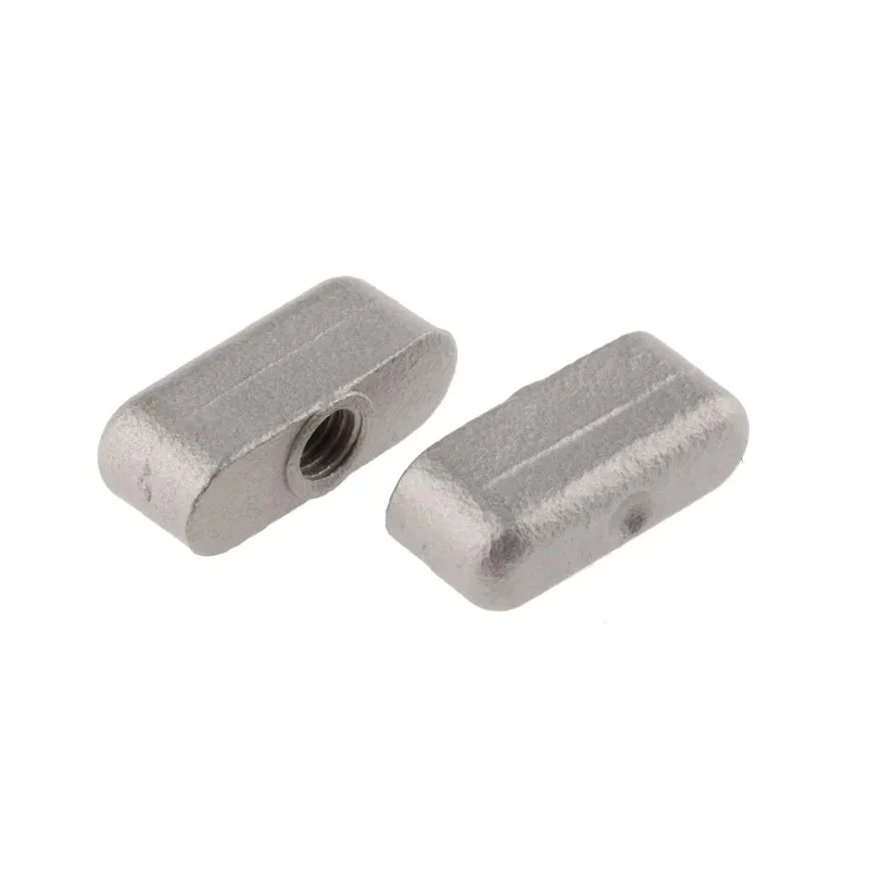 RS PRO Silver Stainless Steel Wing Clamping Knob, Threaded Hole, 25 mm Diameter, 7 mm Thread Length 237-744