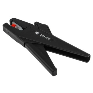 RS PRO Flat, Round PVC Insulated Wire Stripper 24 to 10 AWG 197mm Overall Length 243-257