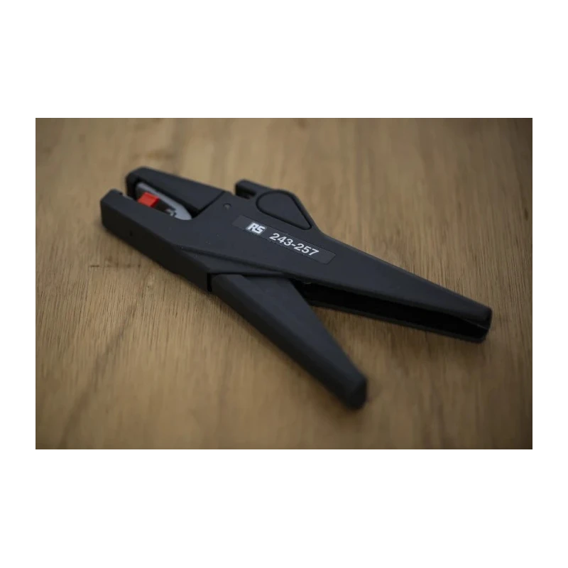 RS PRO Flat, Round PVC Insulated Wire Stripper 24 to 10 AWG 197mm Overall Length 243-257