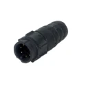 Switchcraft Circular Connector Cable Mount Plug Male 4 Contacts IP68 IP69K Thermoplastic Housing 250V 7.5A EN3L4MX